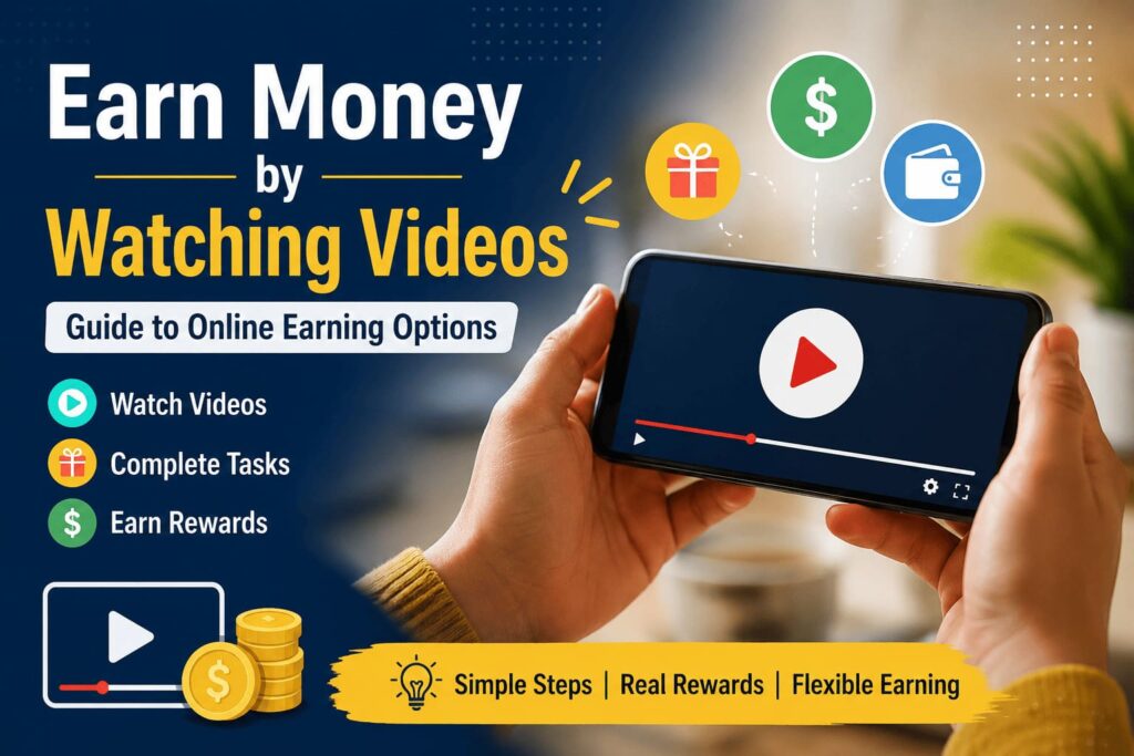 Earn Money Online by Watching Videos Guide Earn Money by wtching Videos